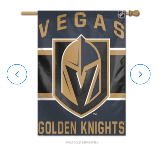 WinCraft Vegas Golden Knights Personalized 27'' x 37'' Single-Sided Vertical Ban - Picture 2 of 11